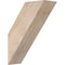 Ekena Millwork 5 1/2"W x 14"D x 18"H Traditional Smooth Knee Brace, Douglas Fir BRC06X14X18TRA00SDF - alternate 1